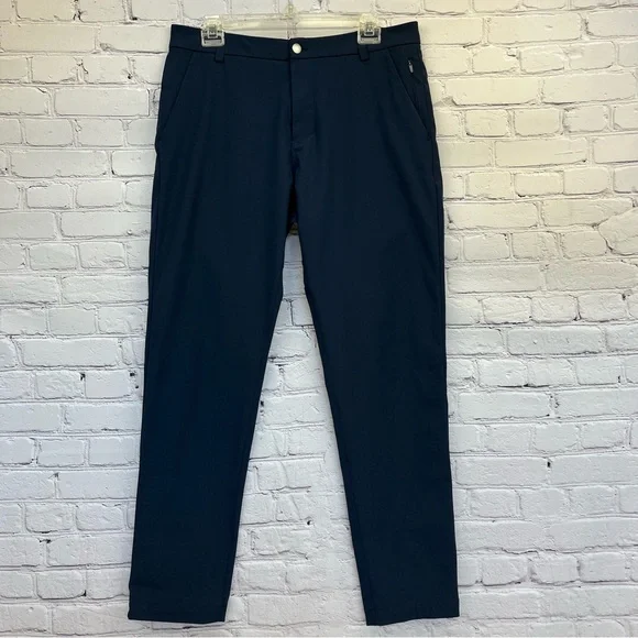 Lululemon Commission Pant Classic *Warpstreme True Navy Sz 32